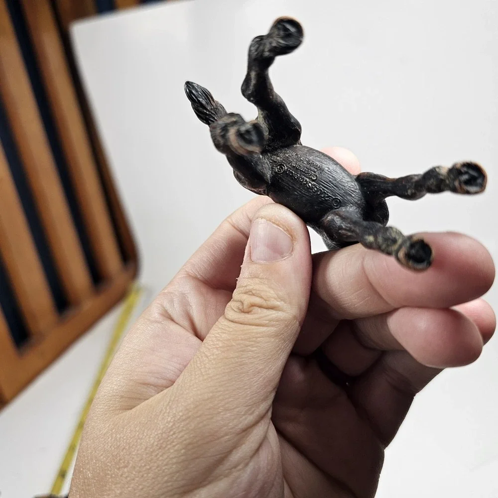 2006 Schleich Black/Brown Foal Pony Horse, 3